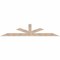 Ekena Millwork Saratoga Smooth Timber Gable Bracket, Douglas Fir, 108"W x 22"H x 1 1/2"D x 5 1/2"F, 5/12 Pitch GBW108X22X0206SAR00SDF - alternate 1